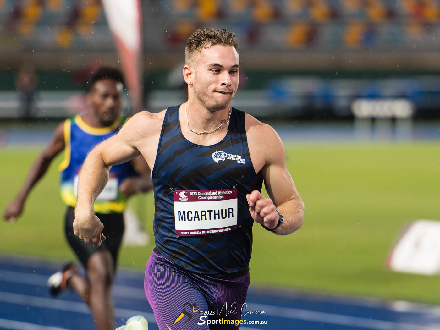 Sam McArthur, Heat 5, Men Open 100m
